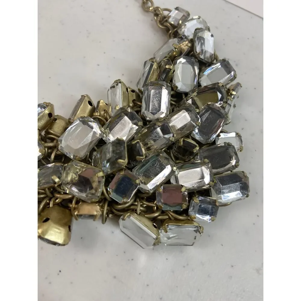 Rhinestone Statement Necklace